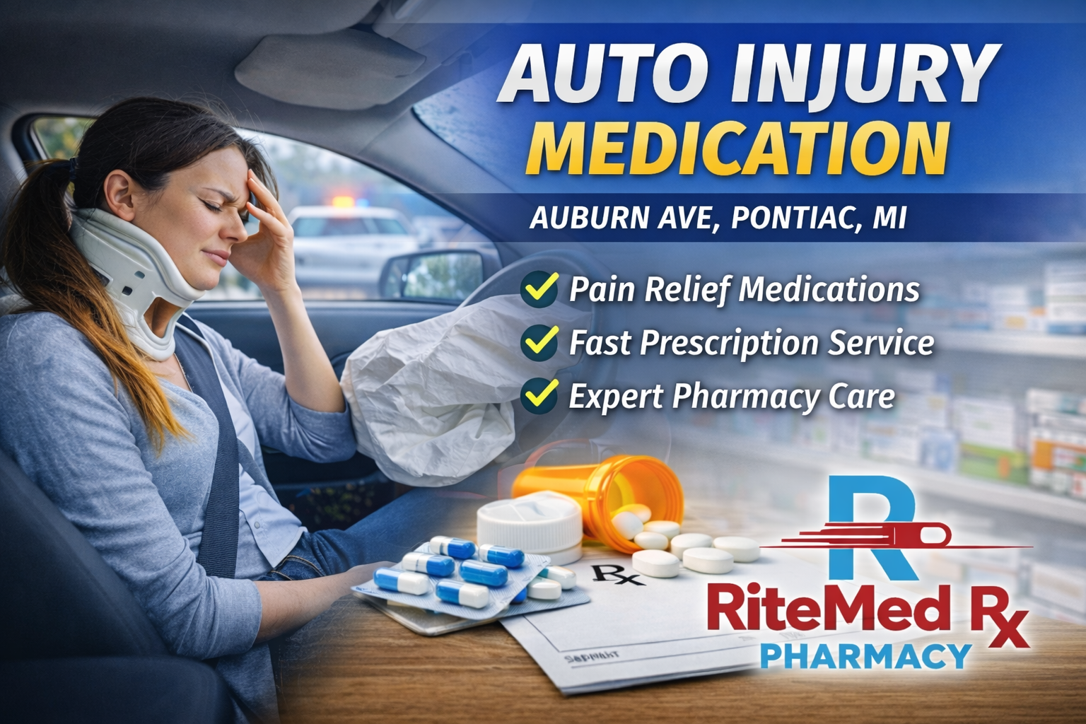 Auto Injury Medication in Auburn Ave