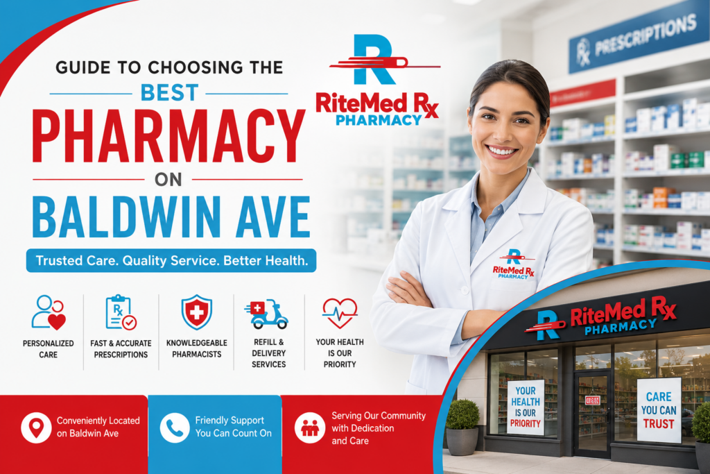 Guide to Choosing the Best Pharmacy on Baldwin Ave | RiteMed Rx Pharmacy
